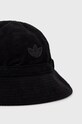 adidas Originals kapelusz sztruksowy HM1715 czarny AW22