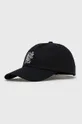 μαύρο Βαμβακερό καπέλο Vans Unisex