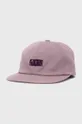 fialová Bavlnená čiapka Vans Unisex