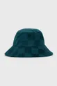 Štruksový klobúk Vans tyrkysová