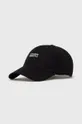 czarny AllSaints czapka bawełniana Unisex