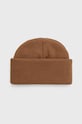 Шапка Fila средно дебел кафяв FCU0032