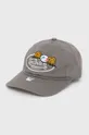 γκρί Βαμβακερό καπέλο του μπέιζμπολ Von Dutch Unisex