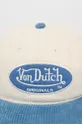 Bombažna bejzbolska kapa Von Dutch modra