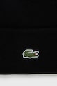 Accessori Lacoste berretto in lana RB9825 nero