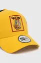 New Era czapka z daszkiem żółty