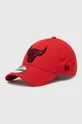 czerwony New Era czapka z daszkiem bawełniana Unisex