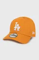 πορτοκαλί Βαμβακερό καπέλο του μπέιζμπολ New Era Unisex