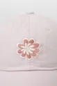 Βαμβακερό καπέλο του μπέιζμπολ Converse ροζ