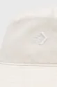 Βαμβακερό καπέλο Converse μπεζ