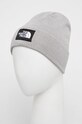 Čiapka The North Face NF0A3FNTDYX1 sivá AW22