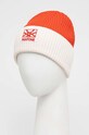 Kapa s primesjo volne United Colors of Benetton X Pantone 1435KA007.35D oranžna AW22