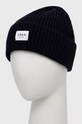 Akcesoria Arkk Copenhagen czapka wełniana AC4737.0052 granatowy
