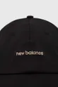 New Balance czapka z daszkiem LAH21100BK czarny