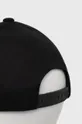 Βαμβακερό καπέλο του μπέιζμπολ EA7 Emporio Armani μαύρο