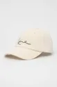 μπεζ Βαμβακερό καπέλο του μπέιζμπολ Karl Kani Unisex