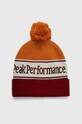 Čepice Peak Performance hrubá oranžová G77982