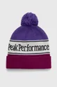 fioletowy Peak Performance czapka Unisex