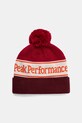 Peak Performance czapka bordowy G77982