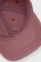 fioletowy Vans czapka z daszkiem bawełniana