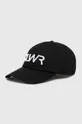 μαύρο Βαμβακερό καπέλο του μπέιζμπολ Colourwear Unisex