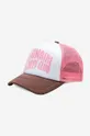 pink Billionaire Boys Club baseball cap Arch Logo Trucker Cap Unisex
