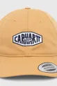 brown Carhartt WIP cotton baseball cap New Tools Cap
