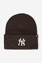 47 brand czapka New York Yankees Haymak aplikacja brązowy B.HYMKR17ACE.BWD