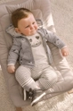 Mayoral Newborn dres niemowlęcy szary