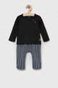 United Colors of Benetton compleu bebe uni albastru 3EPGA101G.W