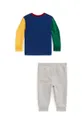 Detská bavlnená súprava Polo Ralph Lauren viacfarebná