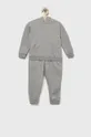 сірий Дитячий спортивний костюм adidas Для хлопчиків