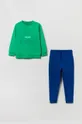 зелёный Детский хлопковый спортивный костюм OVS Для мальчиков