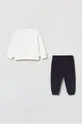 Παιδική βαμβακερή αθλητική φόρμα OVS λευκό
