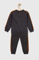 Birba&Trybeyond dres bawełniany dziecięcy 999.59011.00. szary AW22