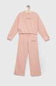 Calvin Klein Jeans komplet dziecięcy dzianina różowy IG0IG01758.9BYY
