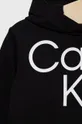 Dječja pamučna trenirka Calvin Klein Jeans crna