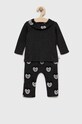 United Colors of Benetton compleu bebe tricotaj gri 3EPGA101E.W