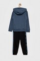 Dětská tepláková souprava adidas Originals HK0330 fialová AW22