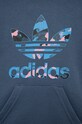 DÍVKA Dětská tepláková souprava adidas Originals HK0330 fialová
