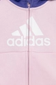 Detská tepláková súprava adidas  Základná látka: 70% Bavlna, 30% Polyester Elastická manžeta: 95% Bavlna, 5% Elastan