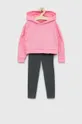 rózsaszín Adidas gyerek együttes Lány