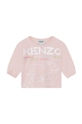 Kenzo Kids komplet bawełniany dziecięcy pomarańczowy