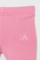 Sada pre bábätká adidas  Základná látka: 70% Bavlna, 30% Recyklovaný polyester Podšívka kapucne : 65% Recyklovaný polyester, 35% Bavlna Elastická manžeta: 95% Bavlna, 5% Elastan