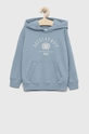 niebieski Abercrombie & Fitch bluza dziecięca Dziewczęcy