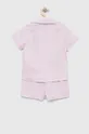 Παιδική πιτζάμα Polo Ralph Lauren ροζ