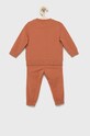 Дитячий спортивний костюм Calvin Klein Jeans IN0IN00017.9BYY помаранчевий AW22