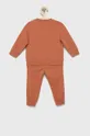 Calvin Klein Jeans dres dziecięcy IN0IN00017.9BYY pomarańczowy