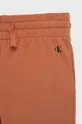 oranžová Detská tepláková súprava Calvin Klein Jeans