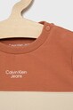 Chłopiec Calvin Klein Jeans dres dziecięcy IN0IN00020.9BYY IN0IN00020.9BYY beżowy